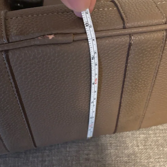 Brown Leather Tote Bag designer inspired - Picture 11 of 13